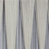 Laura Ashley 14 Inch Soft Grey and Charcoal Pleated Shade Empire
